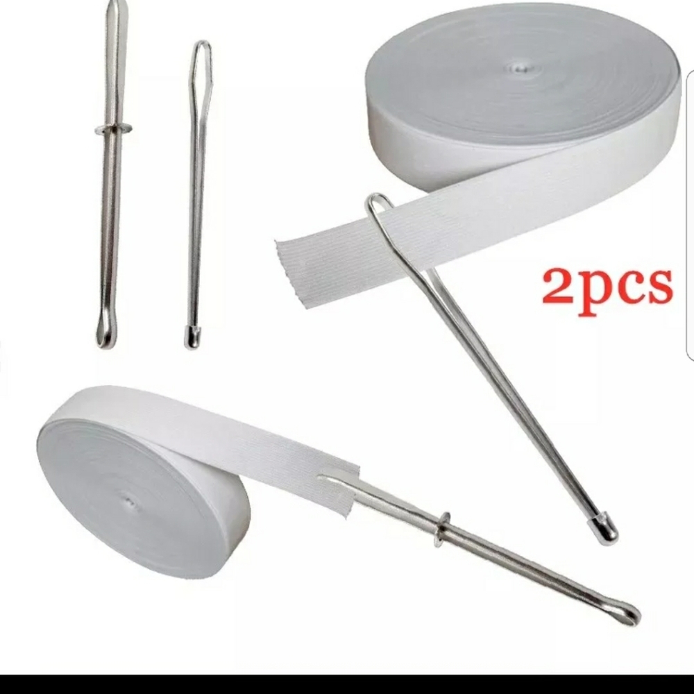 2Pcs Elastic  Threading Guide Forward Device
